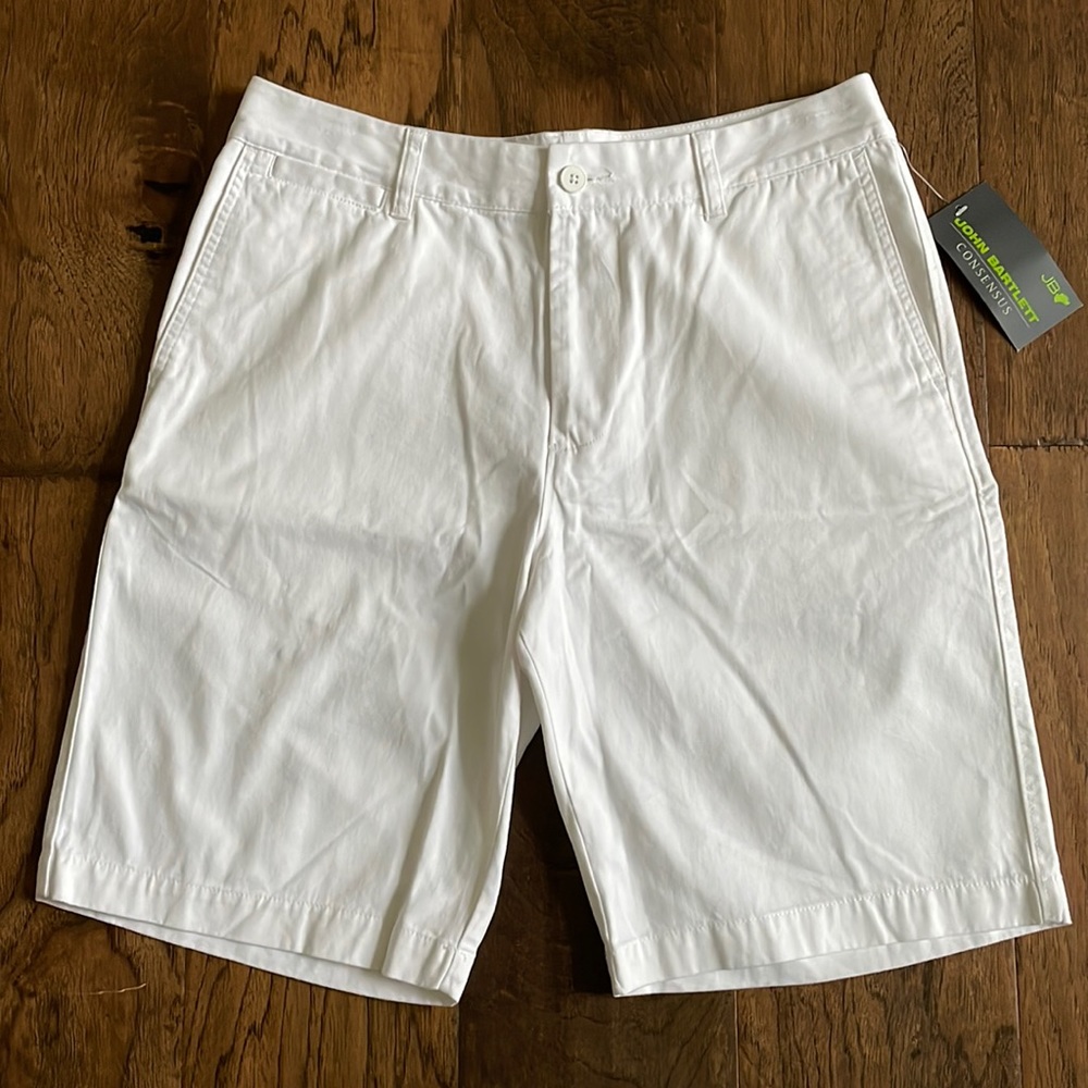 Mens White Shorts